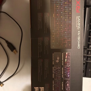 Motospeed CK61 Gaming Μηχανικό Πληκτρολόγιο 60% με Outemu Blue διακόπτες και RGB φωτισμό (Ελληνικό)
