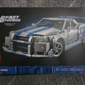 LEGO Technic 2 Fast 2 Furious Nissan Skyline GT-R (R34) Car για 18+ Ετών 1410τμχ 42210
