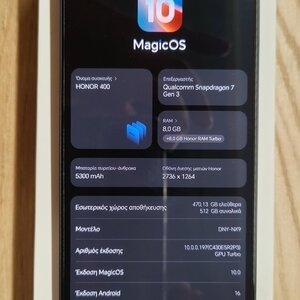 Honor 400 5G Dual SIM (8/512GB) Midnight Black