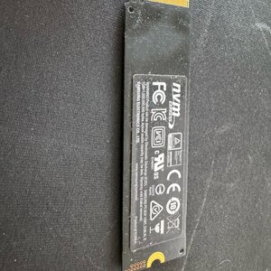Samsung 970 Evo SSD 1TB M.2 NVMe PCI Express 3.0 MZ-V7E1T0BW