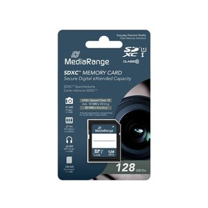 MediaRange SDXC 128GB U1 UHS-I