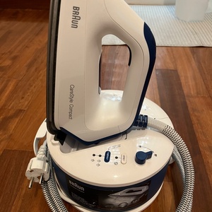 Braun CareStyle Compact IS2143BL Σύστημα Σιδερώματος Πίεσης 6bar με Δοχείο 1.5lt