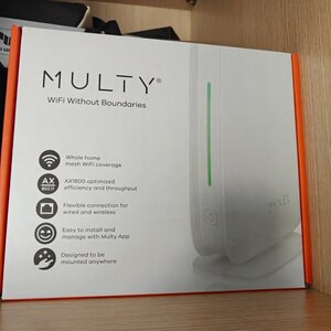 Zyxel Multy M1 WiFi Mesh Network Access Point Wi‑Fi 6 Dual Band (2.4 & 5GHz) σε Διπλό Kit