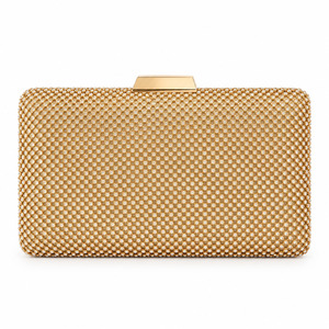 Χρυσό clutch τσαντάκι βραδινό