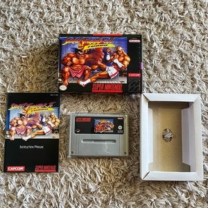 Super Nintendo entertainment(SNES) street fighter 2 turbo άριστο ευρωπαϊκό 
