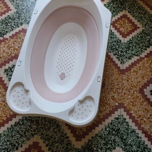 Cangaroo Πτυσσόμενη Μπανιέρα Μωρού Maui Pink 109372