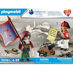 Playmobil Play+Give Οι Ήρωες του 1821 για 4 ετών 70761