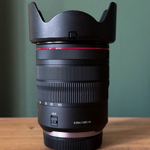 Canon Full Frame Φωτογραφικός Φακός RF 24-105mm f/4L IS USM Standard Zoom για Canon RF Mount Μαύρος