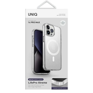 Uniq LifePro Xtreme Magclick Back Cover Σιλικόνης Frost Clear (iPhone 14 Pro Max) UNIQ-IP6.7PM(2022)-LXAFMCLR