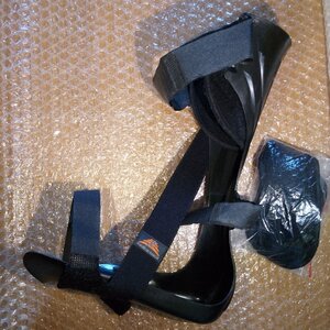 Medical Brace MB.6320 Traction Νάρθηκας Ποδοκνημικής Αριστερής Πλευράς σε Μαύρο Χρώμα