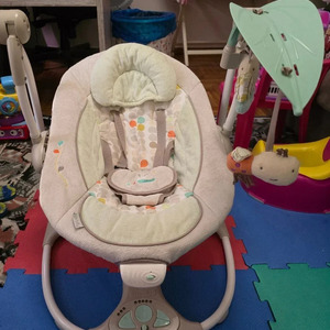Ingenuity Relax Μωρού Κούνια ConvertMe Swing-2-Seat με Μουσική και Δόνηση για Παιδί έως 9kg 60198 9035