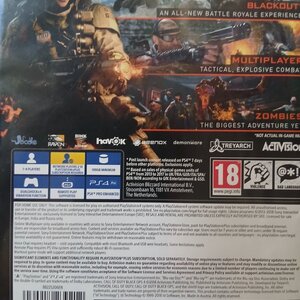 Call of Duty Black Ops 4 Specialist Edition PS4 Game