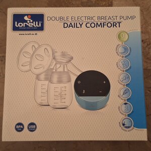 Lorelli Daily Comfort Double Ηλεκτρικό Διπλό Θήλαστρο Ρεύματος Χωρίς BPA Λευκό 180ml 10220590003