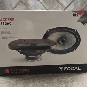 Focal 690 AC Σετ Ηχεία Αυτοκινήτου 6x9" με 75W RMS (2 Δρόμων) APA-2017-63684