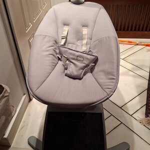 Chicco Ηλεκτρικό Relax Μωρού Comfy Wave με Μουσική Γκρι για Παιδί έως 9kg P07-79890-16