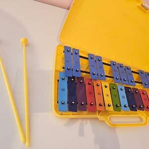 Angel Music Double Metallophone/Glockenspiel AG-25N3 25 Notes