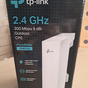 TP-LINK CPE210 v3 Access Point Wi‑Fi 4 Single Band (2.4GHz) για Εξωτερική Τοποθέτηση