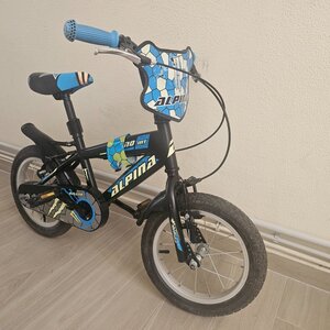 Alpina 14" Παιδικό Ποδήλατo BMX Μπλε