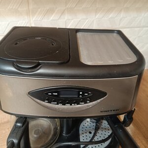 United EM 5186 EM5186 Πολυκαφετιέρα 3 σε 1 Πίεσης 15bar 1850W