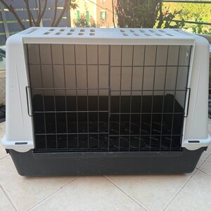 Ferplast Atlas Car Mini Κλουβί Μεταφοράς Σκύλου Γκρι 37200066