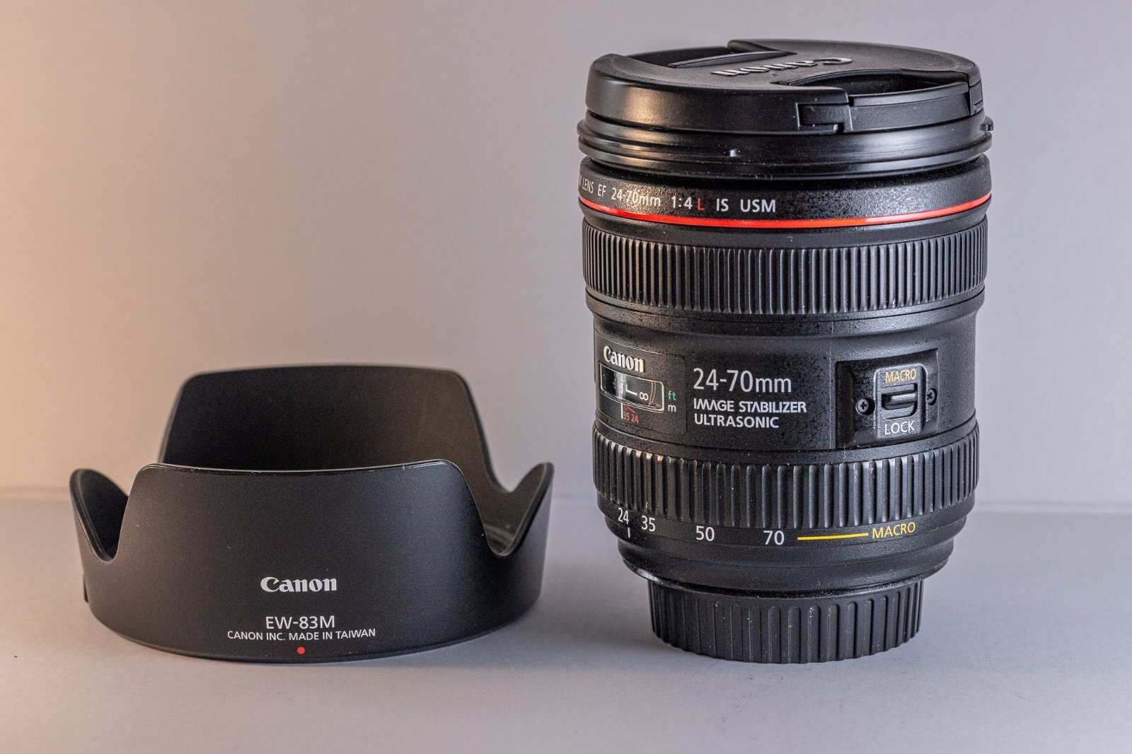 Canon Full Frame Camera Lens EF 24-70mm f/4L IS USM Standard Zoom