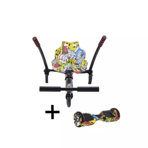 UrbanGlide Hoverboard 65 Lite & Kart Pilot URBGY57317 με 15km/h Max Ταχύτητα και 20km Αυτονομία Πολύχρωμο