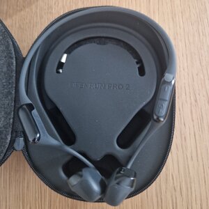 Shokz OpenRun Pro 2 Bone Conduction Bluetooth Handsfree Ακουστικά με Αντοχή στον Ιδρώτα Μαύρα