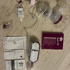 Tommee Tippee Made For Me Ηλεκτρικό Μονό Θήλαστρο Ρεύματος Χωρίς BPA Μωβ 42301840