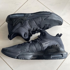 Nike LeBron Witness 7 DM1123-004 Χαμηλά Μπασκετικά Παπούτσια Μαύρα