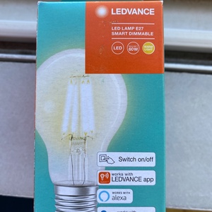 Ledvance Smart Λάμπα LED 6W για Ντουί E27 και Σχήμα A60 Θερμό Λευκό 806lm Dimmable 4058075625808