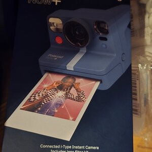 Polaroid Now+ Instant Φωτογραφική Μηχανή Blue