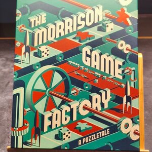Board Game The Morrison Game Factory for 1-4 Players 14+ Years Old Game Factory