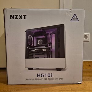 NZXT H510i Gaming Midi Tower Κουτί Υπολογιστή με Πλαϊνό Παράθυρο και RGB Φωτισμό Μαύρο