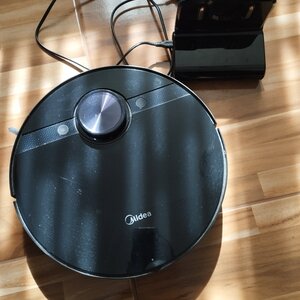 Midea M7 Pro Σκούπα Ρομπότ για Σκούπισμα & Σφουγγάρισμα με Χαρτογράφηση και Wi-Fi Μαύρη