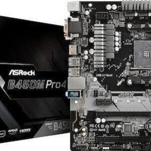 ASRock B450M-Pro4 rev. 1.0 Motherboard Micro ATX με AMD AM4 Socket 90-MXB8F0-A0UAYZ