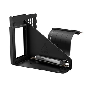 Arctic Accelero Vertical Gpu Mount Black Pcie 4.0x16 Riser Cable 160mm Acoth00012a