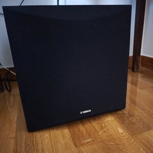 Yamaha NS-SW050 S010.31378 Αυτοενισχυόμενο Subwoofer με Ηχείο 8" 100W Μαύρο