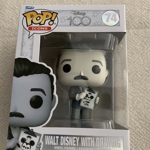 Funko Pop! Icons: Disney - Walt with Drawing 74 Special Edition