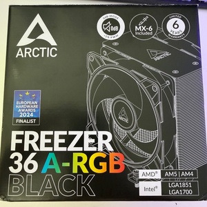Arctic Freezer 36 A-RGB Ψύκτρα Επεξεργαστή Διπλού Ανεμιστήρα για Socket 1700/1851/AM4/AM5