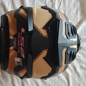 LS2 MX701 C Explorer Trick Matt Brown/Sand Κράνος Μηχανής On-Off ECE 22.06 1450gr με Pinlock και Sunvisor 46701 65 17