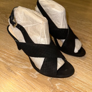 Clarks Dalia Lotus Δερμάτινα Πέδιλα Ανατομικά Μαύρα 26140772