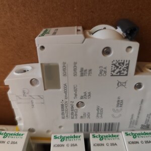 Schneider Electric Αυτόματη Ασφάλεια 25A Μονοπολική AC/DC A9F74125
