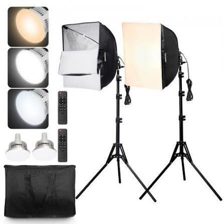 Kit de iluminare pentru fotografie și video