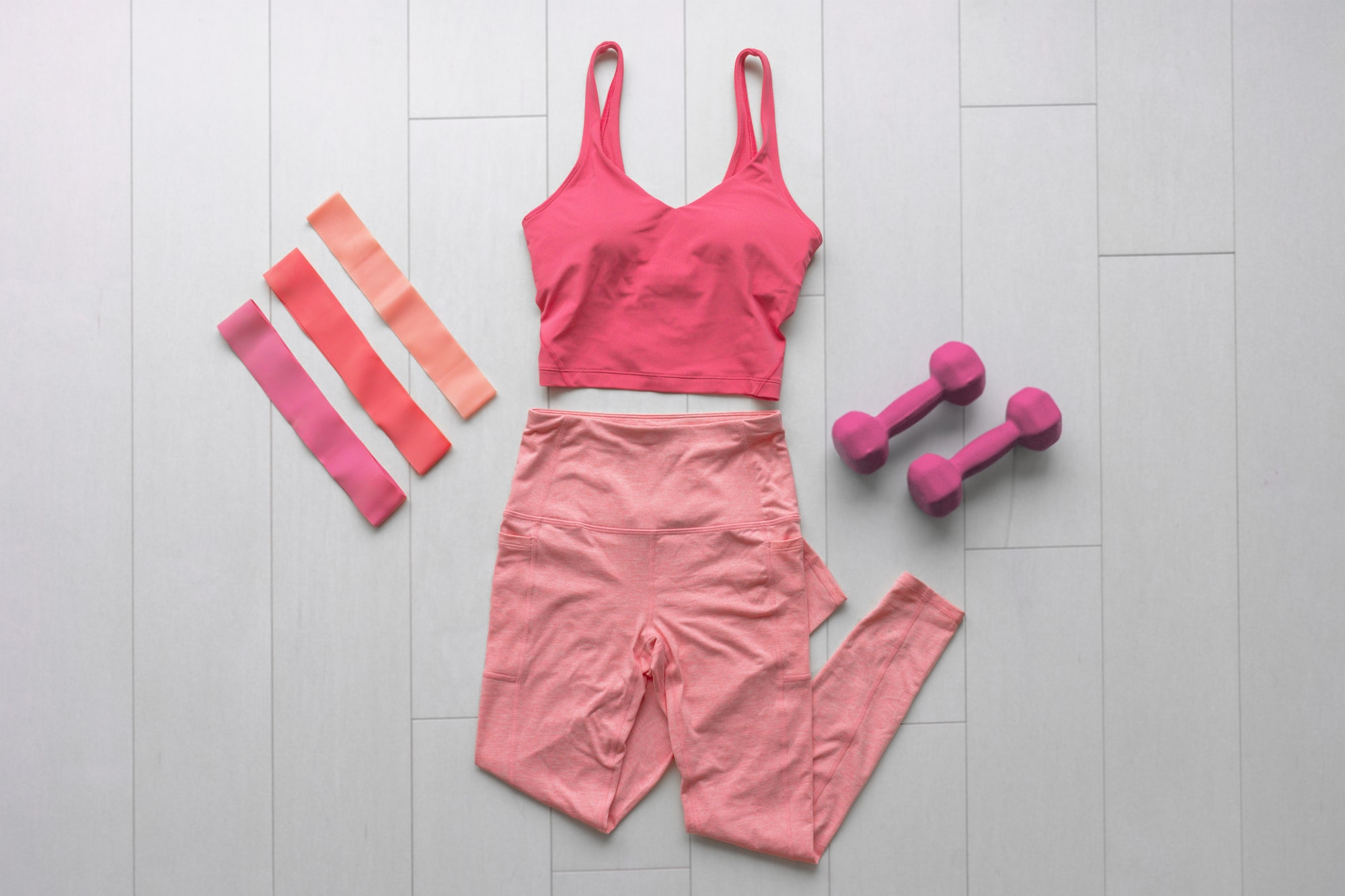 Work out in pink
