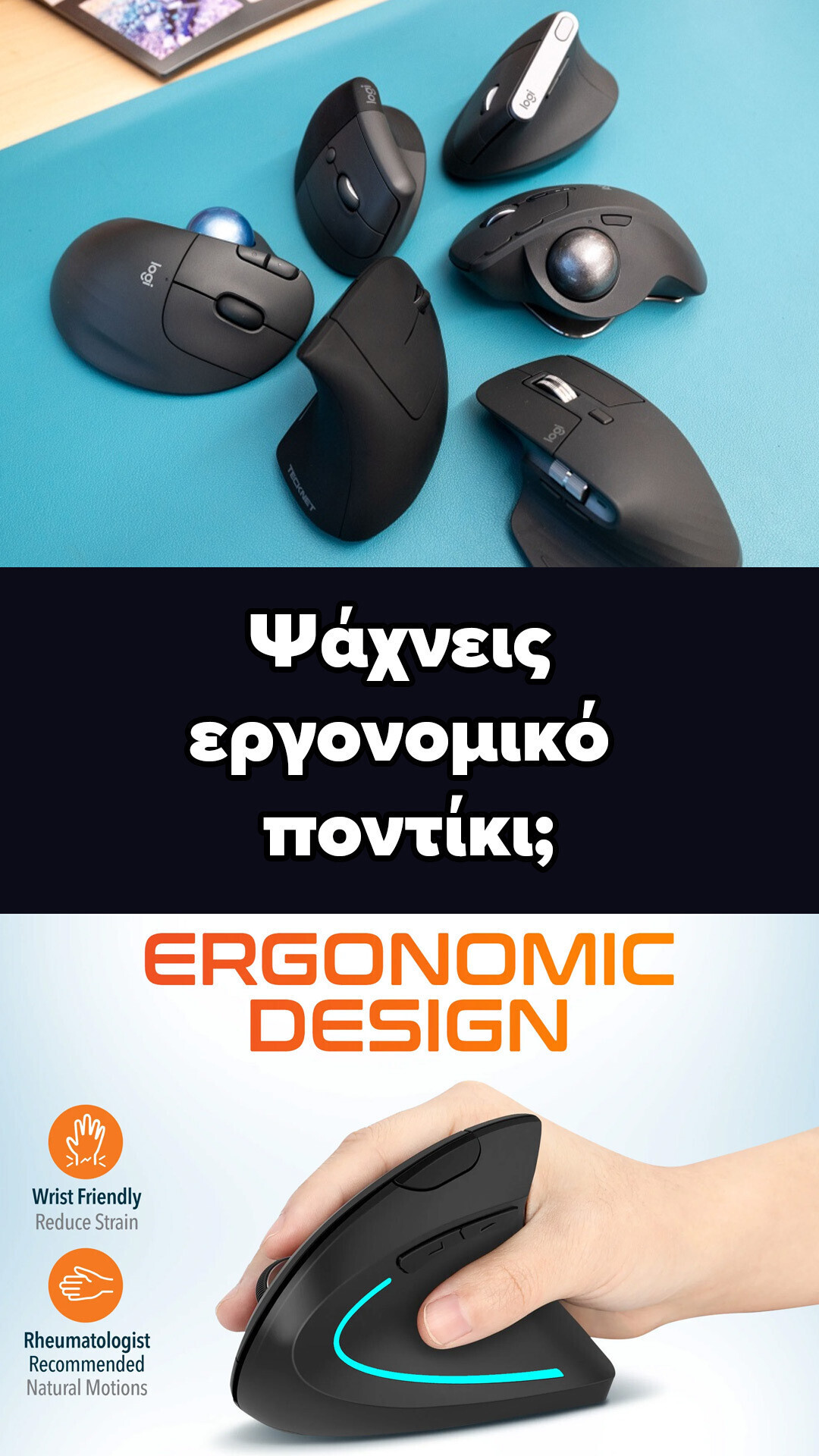 Ψάχνεις εργονομικό ποντίκι;