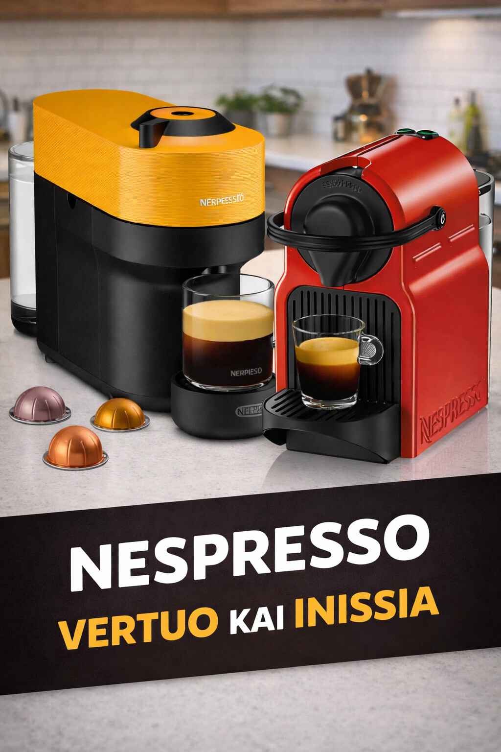NESPRESSO Vertuo Pop & Inissia