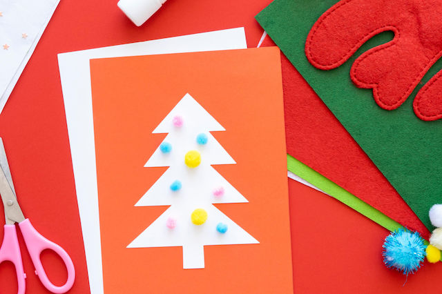 Originelle DIY Weihnachtskarten, um Ihre Wünsche zu versenden!