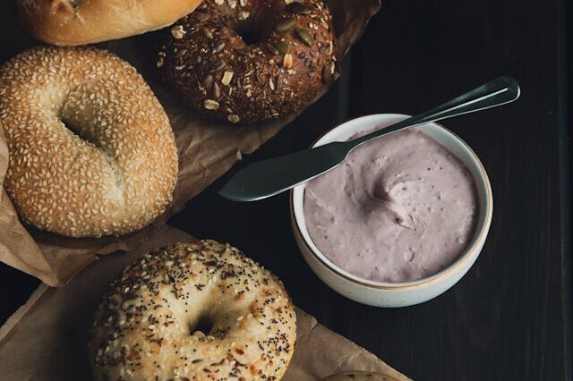 Instead of bread, try nutritious bagels & cheese rolls