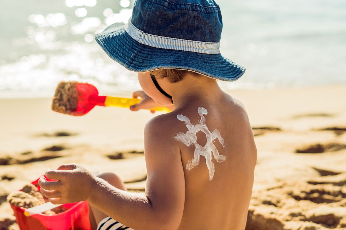 How can you properly protect your child from the sun!