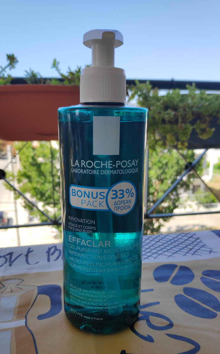 La Roche Posay Effaclar Micro-Peeling Gel Καθαρισμού Προσώπου για Ακνεϊκές Επιδερμίδες 400ml
